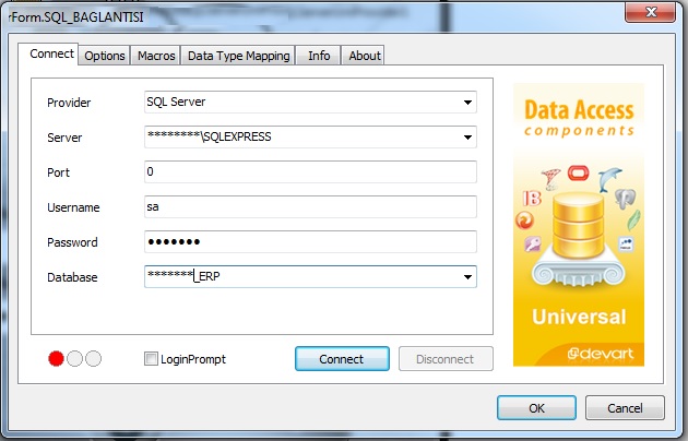 XE8_DELPHI_MSSQL_BAGLANTISI