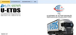 U-ETDS Sistemi Ulaştırma Bakanlığı